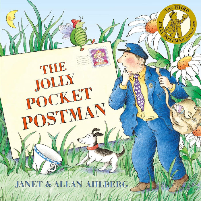 The Jolly Pocket Postman: The interactive pocket-sized adventure by Allan Ahlberg - The Book Bundle