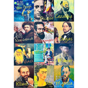 The Great Artist Pack 1 (Set of 12 Books) (Van Gogh, Picasso, Cezanne, Rembrandt) - The Book Bundle