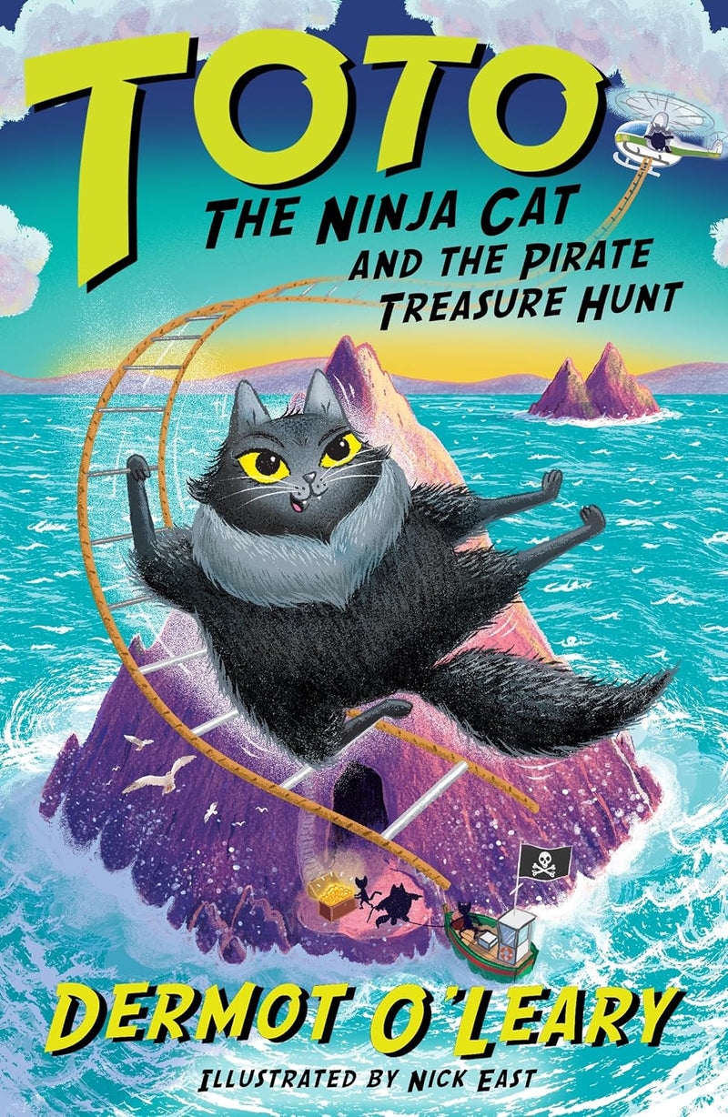 Toto the Ninja Cat and the Pirate Treasure Hunt by Dermot O'Leary - Fiction - Paperback
