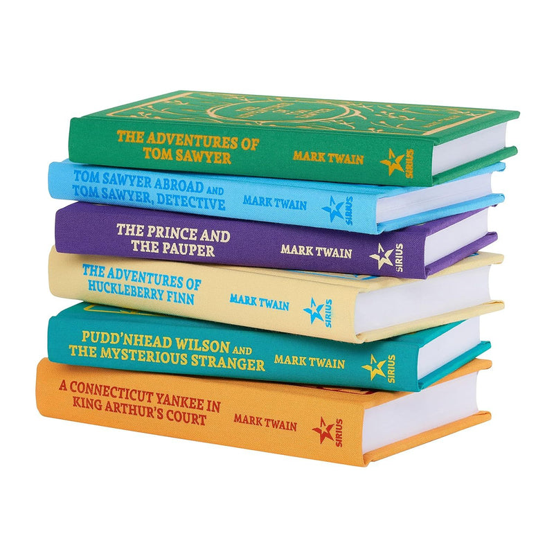 The Mark Twain Collection: Deluxe 6-Volume Set By Mark Twain - The Book Bundle