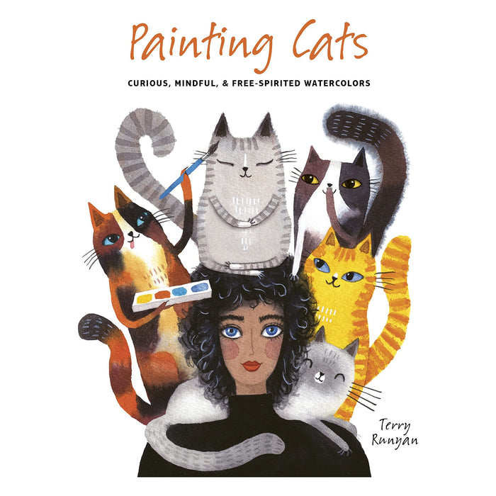 Painting Cats: Curious, mindful and free-spirited watercolors - The Book Bundle