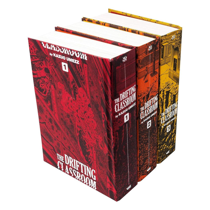 The Drifting Classroom Perfect Edition Volume 1-3 Collection 3 Books Set Hardcover - The Book Bundle