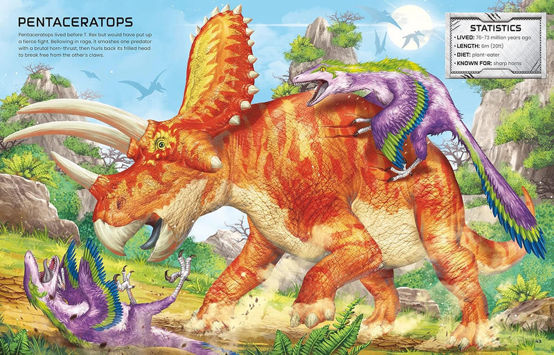 Build Your Own Dinosaurs and T. Rex Sticker Book: Create and Customise your own Dinosaurs in this Interactive Sticker Book (Build Your Own Sticker Book)