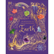 Children's book cover titled "An Anthology of Our Extraordinary Earth" by DK Children, showcasing stunning natural landscapes and Earth wonders.