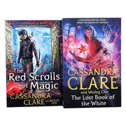 Cassandra Clare The Eldest Curses 2 Books Collection Set  (The Lost Book of the White, The Red Scrolls of Magic) - The Book Bundle