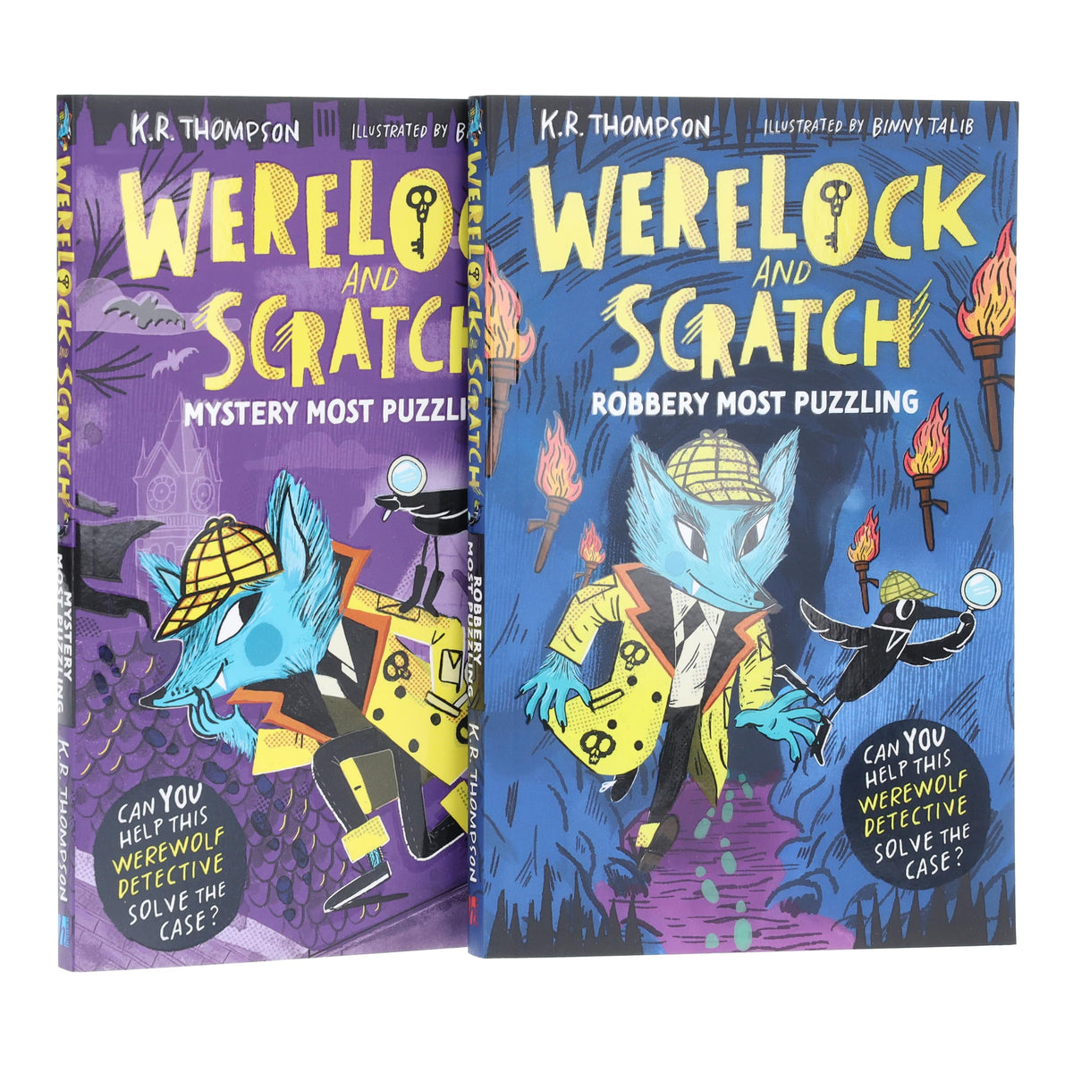 Werelock And Scratch: Mystery Robbery 2 Book Set K.R. Thompson — The ...