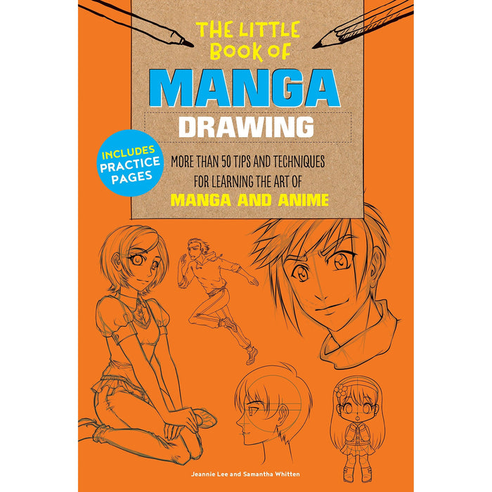 The Little Book of Manga Drawing: More than 50 tips and techniques for learning the art of manga and anime (3) by Jeannie Lee - The Book Bundle
