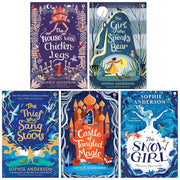 The House with Chicken Legs By Sophie Anderson 5 Books Collection Set (The House with Chicken Legs, The Girl Who Speaks Bear, The Castle of Tangled Magic, The Theif Who Sang Storms and The Snow Girl) - The Book Bundle