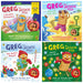Greg the Sausage Roll Collection 4 Books Collection Set (Greg the Sausage Roll: Santa's Little Helper, Wish You Were Here, The Perfect Present [Hardback], Lunchbox Superhero: WBD 2024) - The Book Bundle