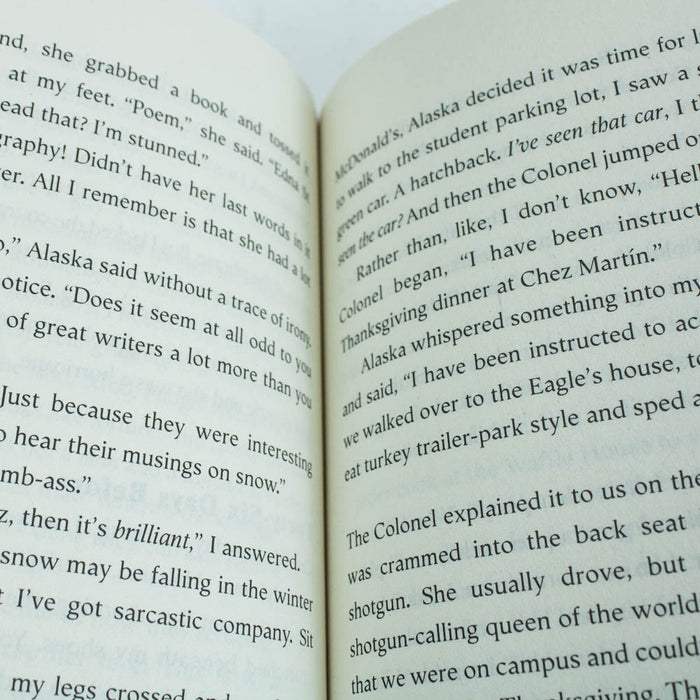 Looking for Alaska by John Green Paperback - The Book Bundle