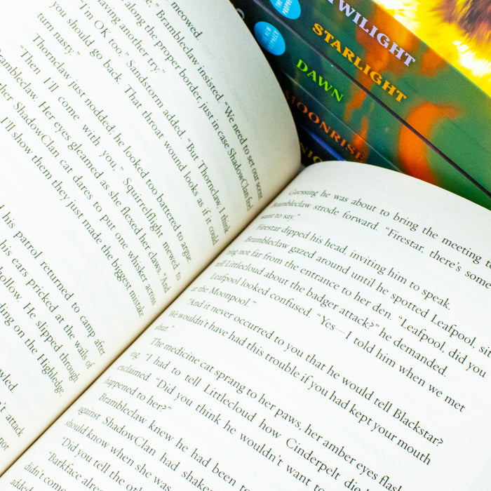 Warrior Cats by Erin Hunter: Series 2 The New Prophecy 6 Books Collection Set - The Book Bundle