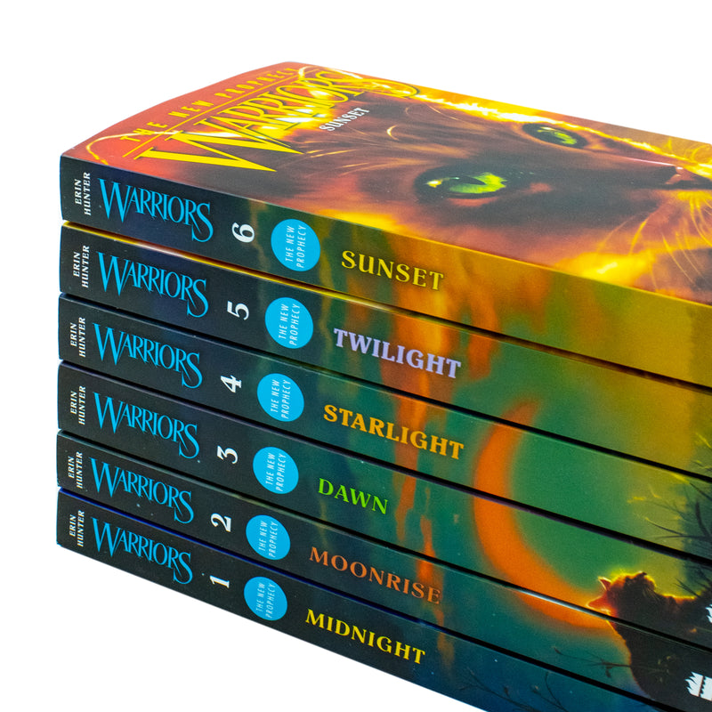 Warrior Cats by Erin Hunter: Series 2 The New Prophecy 6 Books Collection Set - The Book Bundle