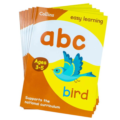 Collins Easy Learning Preschool 6 Books Collection Set Ages 3–5: Ideal for home learning - The Book Bundle