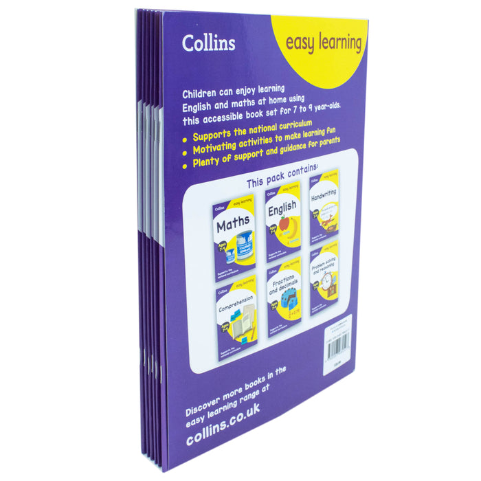 Collins Easy Learning Starter Set Ages 7-9: Ideal for Home Learning (Collins Easy Learning KS2) - The Book Bundle