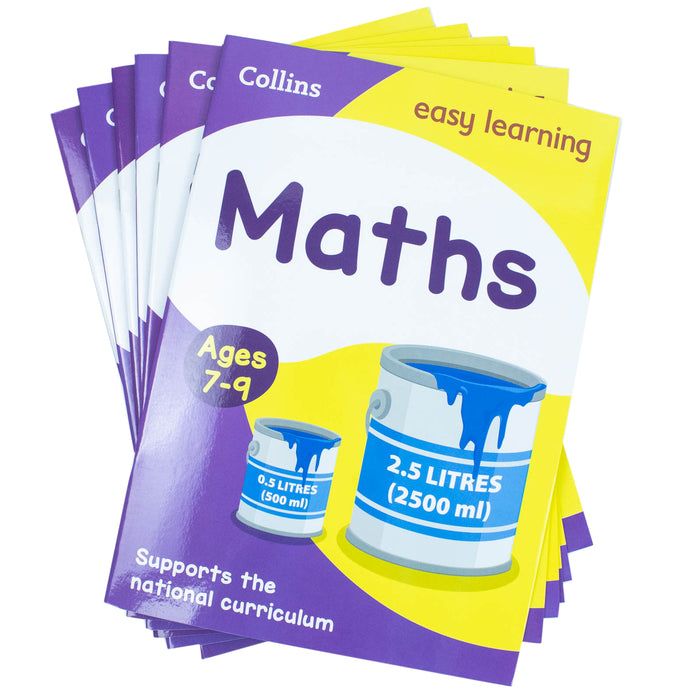 Collins Easy Learning Starter Set Ages 7-9: Ideal for Home Learning (Collins Easy Learning KS2) - The Book Bundle
