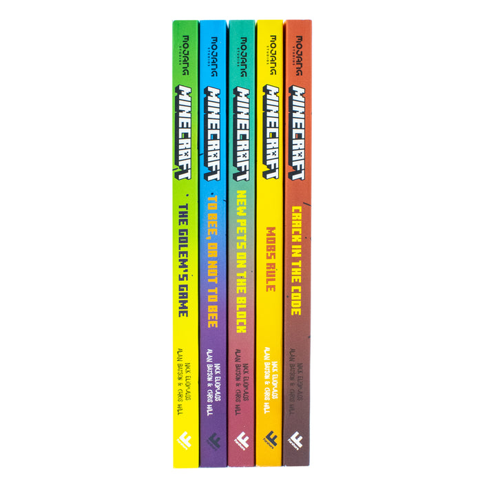 Minecraft Stonesword Saga Series 5 Books Set by Nick Eliopulos - The Book Bundle