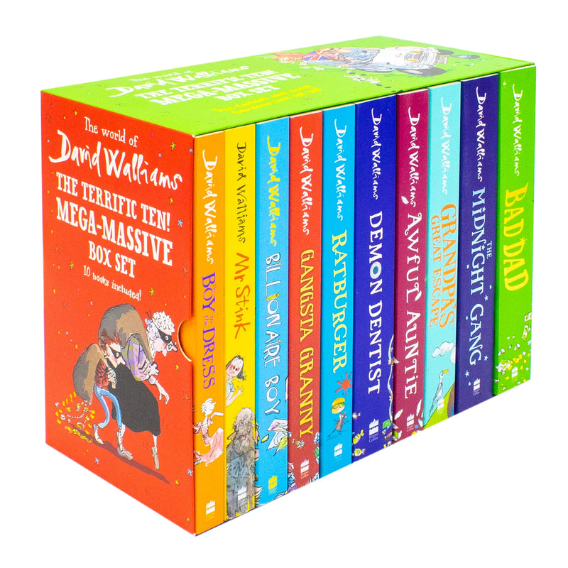 The World of David Walliams 10 Books Collection Box Set by David Walliams - Fiction - Paperback