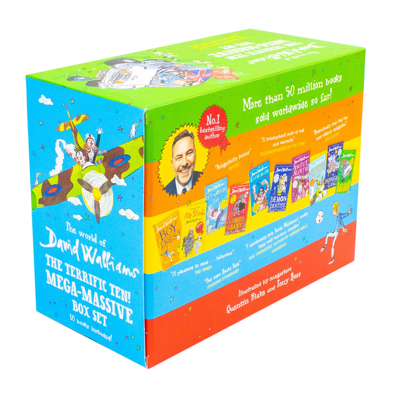 The World of David Walliams 10 Books Collection Box Set by David Walliams - Fiction - Paperback