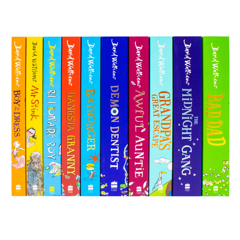 The World of David Walliams 10 Books Collection Box Set by David Walliams - Fiction - Paperback