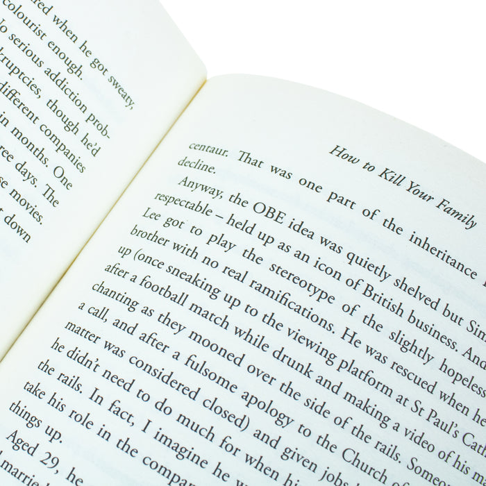 How To Kill Your Family (Funny, Sharp, dark and twisted) by Bella Mackie - The Book Bundle