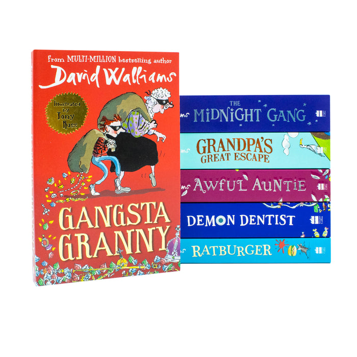 The World of David Walliams: The Amazing Adventures Box Set: From multi-million bestselling author David Walliams - The Book Bundle