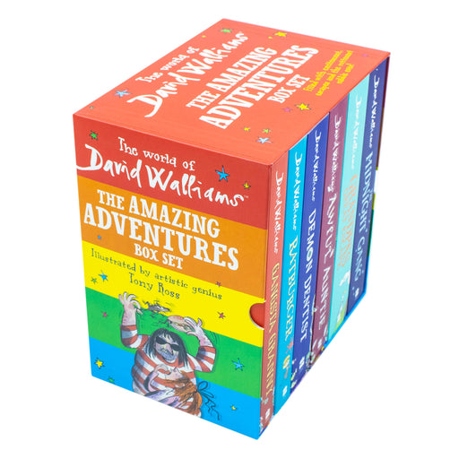 The World of David Walliams: The Amazing Adventures Box Set: From multi-million bestselling author David Walliams - The Book Bundle