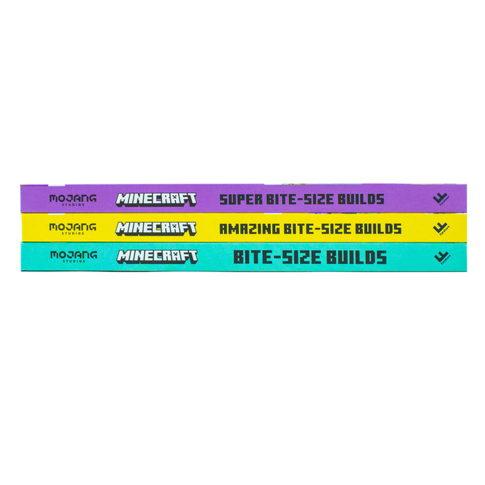 Bite Size Builds Slipcase x 3: The official collection of illustrated mini-projects with over 60 fun builds: great for gamers of all ages and abilities. - The Book Bundle