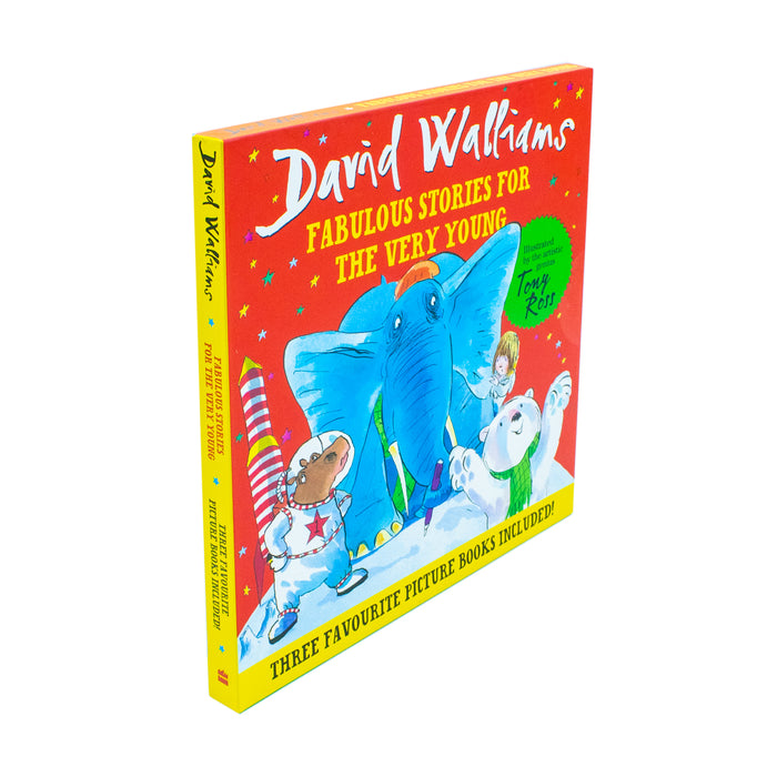 David Walliams Fabulous Stories For The Very Young 3 Picture Books Collection Box Set(The Slightly Annoying Elephant) - The Book Bundle