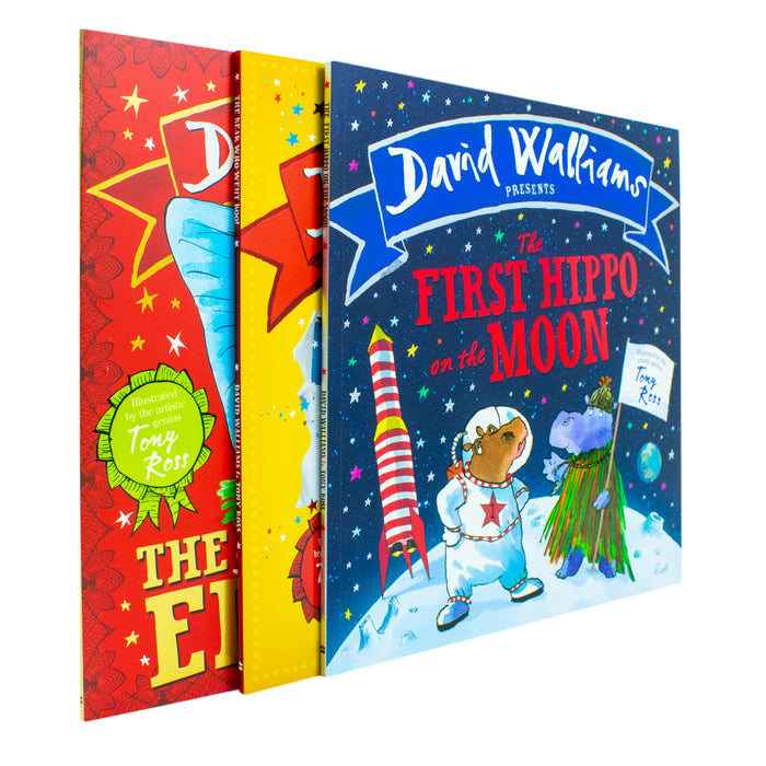 David Walliams Fabulous Stories For The Very Young 3 Picture Books Collection Box Set(The Slightly Annoying Elephant) - The Book Bundle