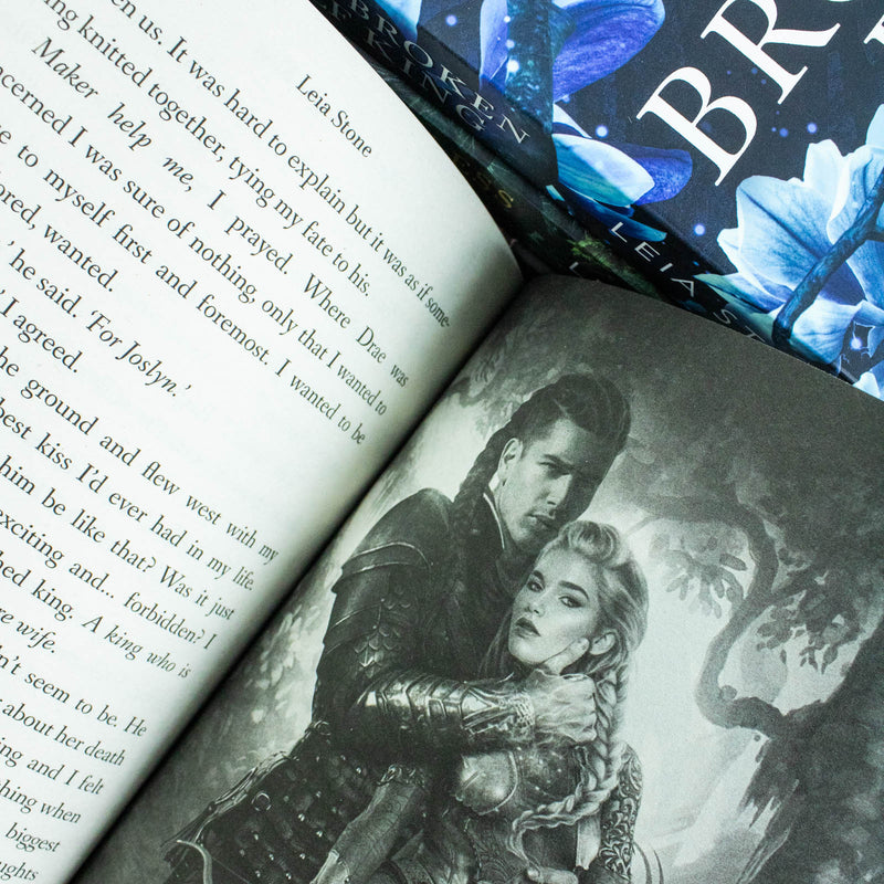 Kings of Avalier 4 Books Collection Set By Leia Stone(The Last Dragon King, The Broken Elf King, The Ruthless Fae King & The Forbidden Wolf King) By Leia Stone - The Book Bundle