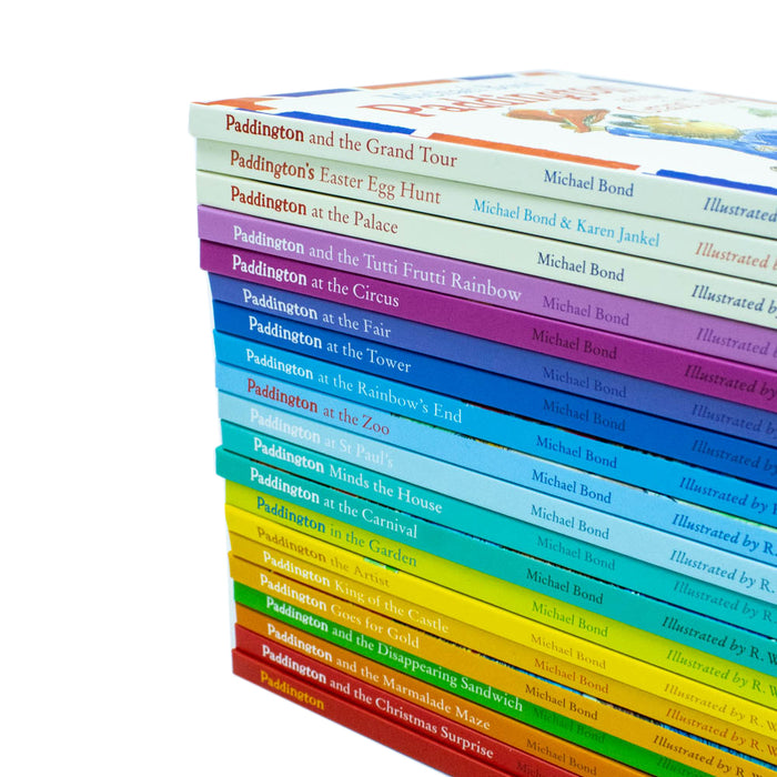 Paddington Classic Story Collection 20 Books Box Set(Paddington, At the Zoo) - The Book Bundle