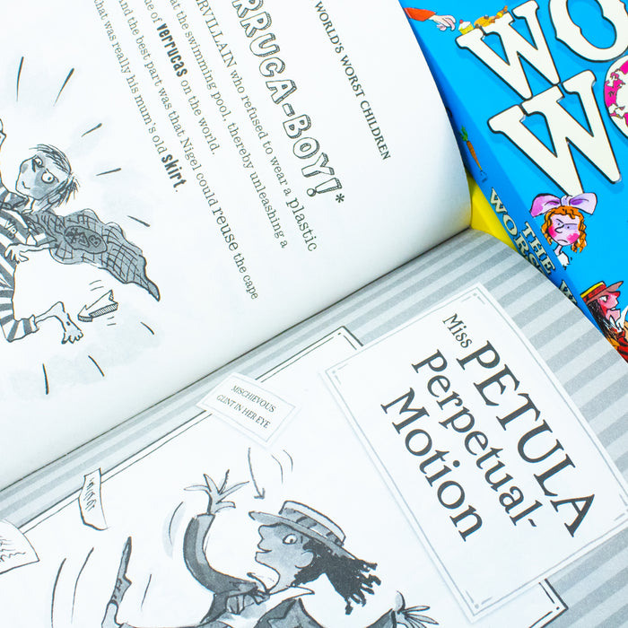 The World of David Walliams: The World’s Worst Children 1, 2 & 3 Box Set - The Book Bundle