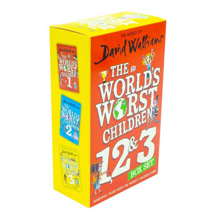 The World of David Walliams: The World’s Worst Children 1, 2 & 3 Box Set - The Book Bundle