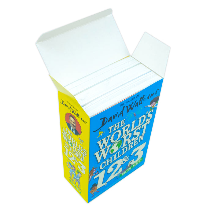 The World of David Walliams: The World’s Worst Children 1, 2 & 3 Box Set - The Book Bundle