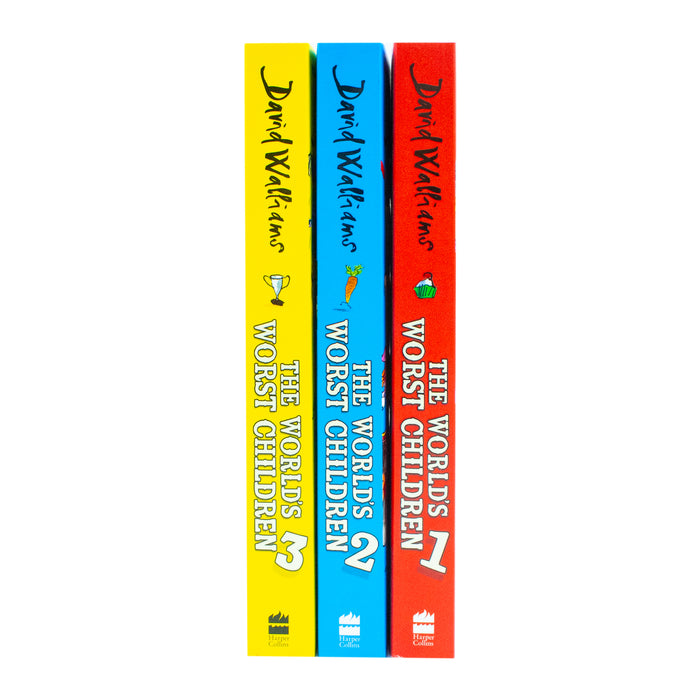 The World of David Walliams: The World’s Worst Children 1, 2 & 3 Box Set - The Book Bundle