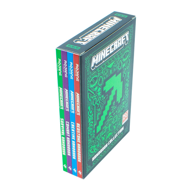 All New Official Minecraft Combat Handbook 4 Books Collection Set By Mojang AB Paperback - The Book Bundle