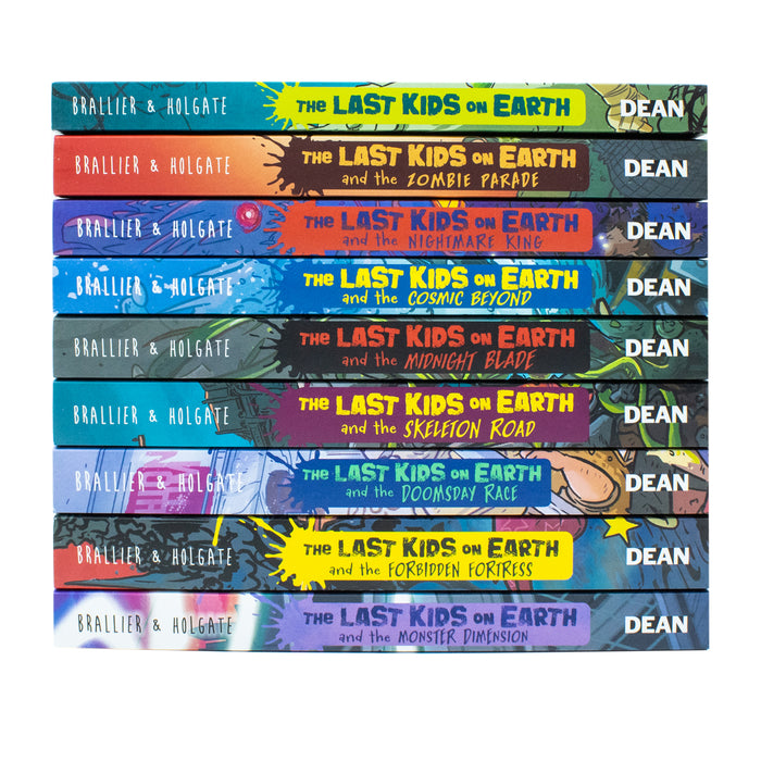 The Last Kids On Earth Series Books 1 - 9 Collection Set By Max Brallier (Last Kids On Earth, Zombie Parade, Nightmare King, Cosmic Beyond ) - The Book Bundle