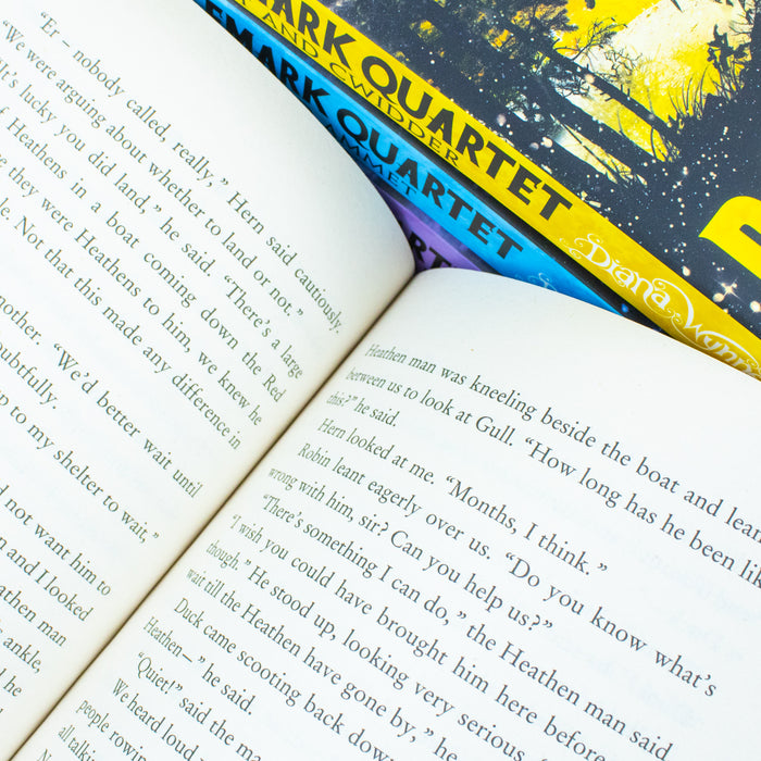 Diana Wynne Jones Dalemark Quartet Series 4 Books Collection Set (Cart and Cwidder) - The Book Bundle