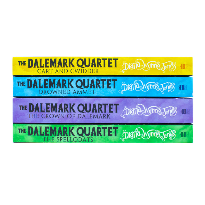 Diana Wynne Jones Dalemark Quartet Series 4 Books Collection Set (Cart and Cwidder) - The Book Bundle