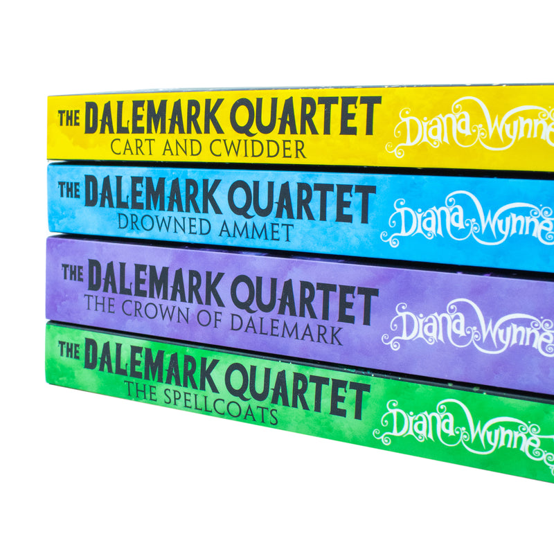 Diana Wynne Jones Dalemark Quartet Series 4 Books Collection Set (Cart and Cwidder) - The Book Bundle