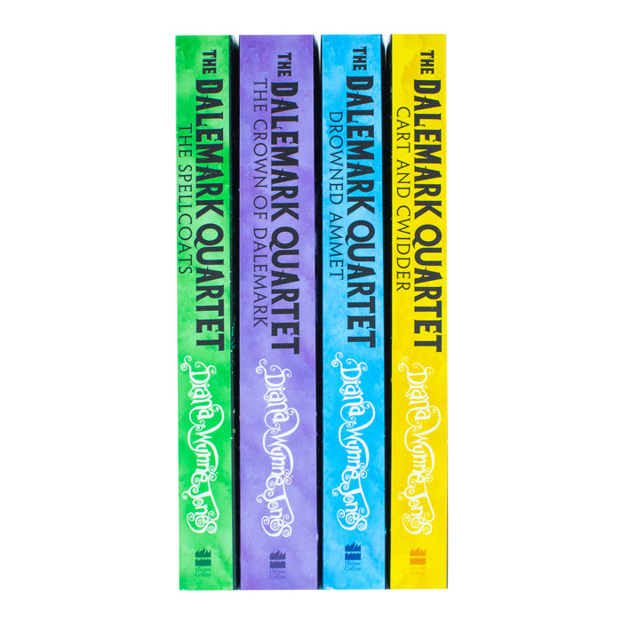 Diana Wynne Jones Dalemark Quartet Series 4 Books Collection Set (Cart and Cwidder) - The Book Bundle