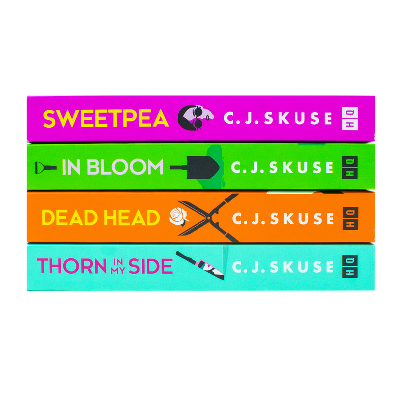 Sweetpea Series 4 Books Collection Set By C. J. Skuse (Sweetpea, In Bloom, Dead Head & Thorn in my Side) - The Book Bundle