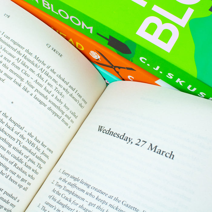 Sweetpea Series 4 Books Collection Set By C. J. Skuse (Sweetpea, In Bloom, Dead Head & Thorn in my Side) - The Book Bundle