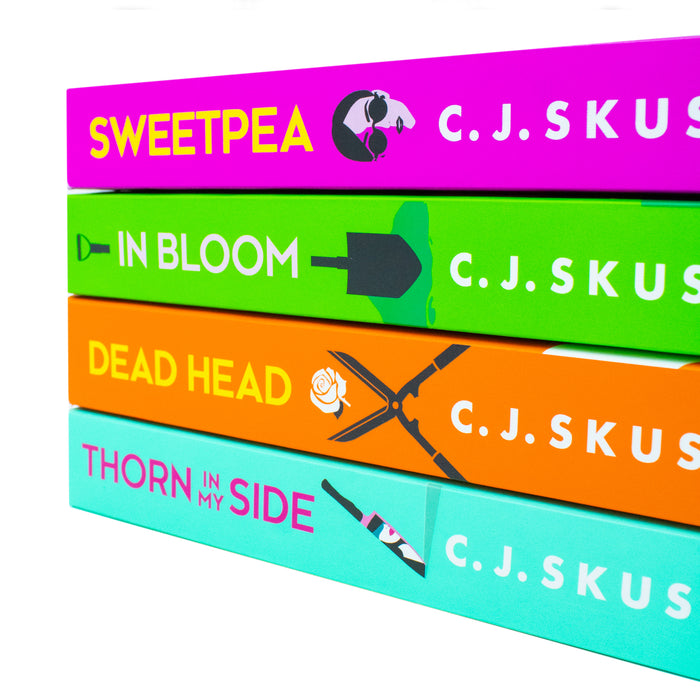 Sweetpea Series 4 Books Collection Set By C. J. Skuse (Sweetpea, In Bloom, Dead Head & Thorn in my Side) - The Book Bundle