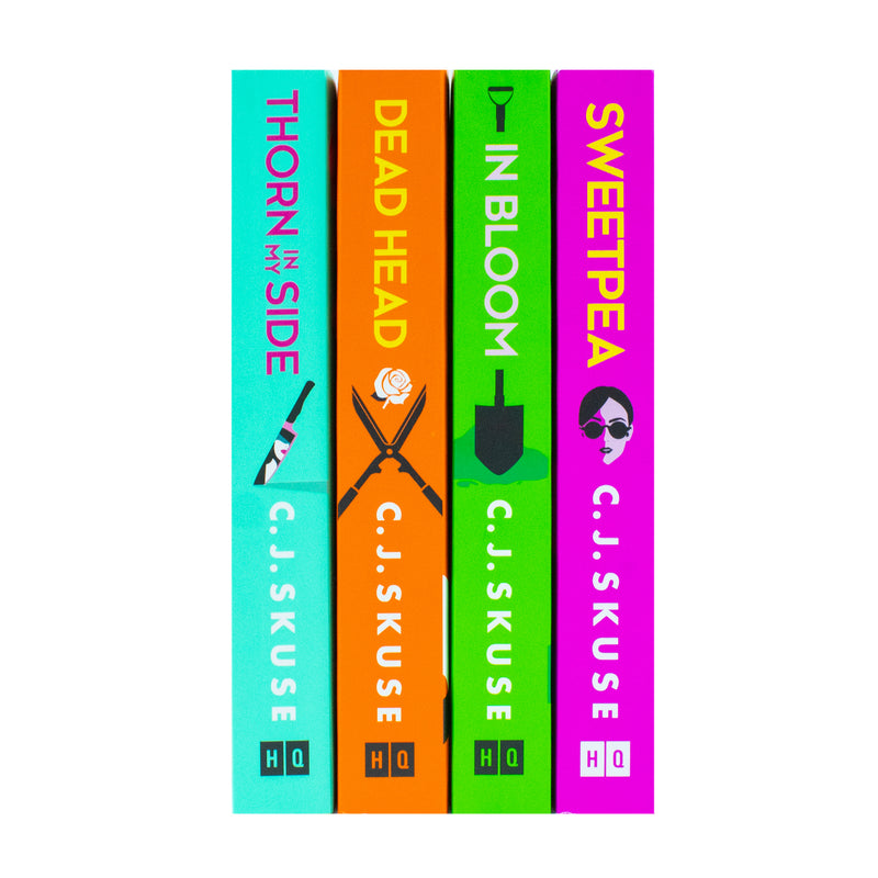 Sweetpea Series 4 Books Collection Set By C. J. Skuse (Sweetpea, In Bloom, Dead Head & Thorn in my Side) - The Book Bundle