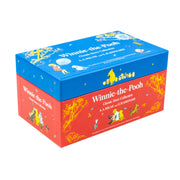 Dean Winnie-the-Pooh Classic Story Collection box set with 30 books by A. A. Milne, featuring colorful covers and classic characters.
