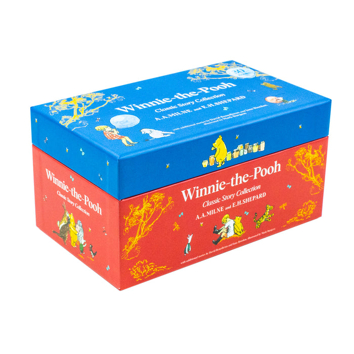 Winnie-the-Pooh Classic Story Collection (30-copy box): The Perfect Gift for Fans of Milne's Original, Definitive Illustrated Classic Stories And Favourite Sequel Stories. - The Book Bundle