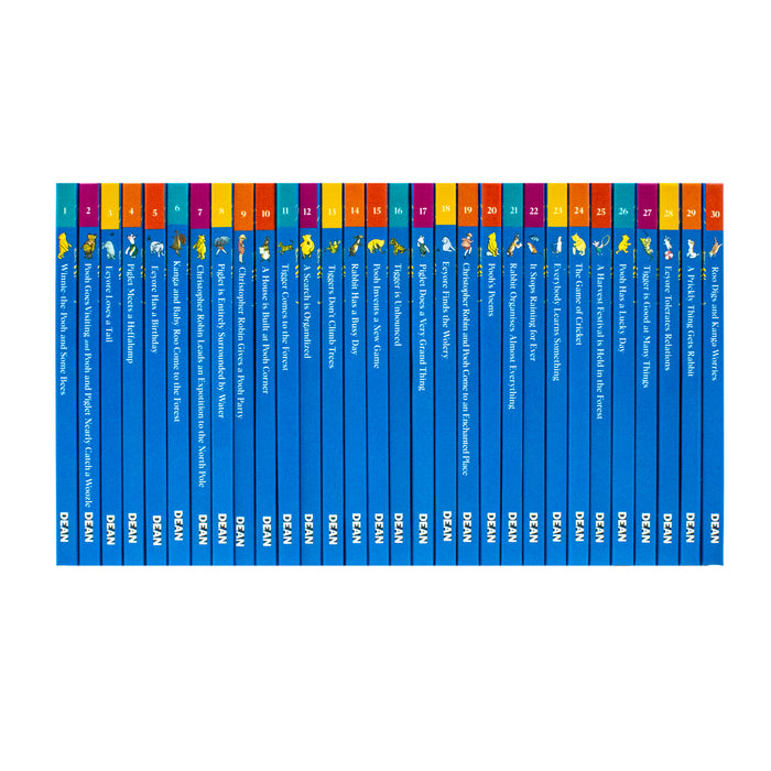 Winnie-the-Pooh Classic Story Collection (30-copy box): The Perfect Gift for Fans of Milne's Original, Definitive Illustrated Classic Stories And Favourite Sequel Stories. - The Book Bundle