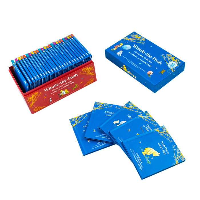 Winnie-the-Pooh Classic Story Collection (30-copy box): The Perfect Gift for Fans of Milne's Original, Definitive Illustrated Classic Stories And Favourite Sequel Stories. - The Book Bundle