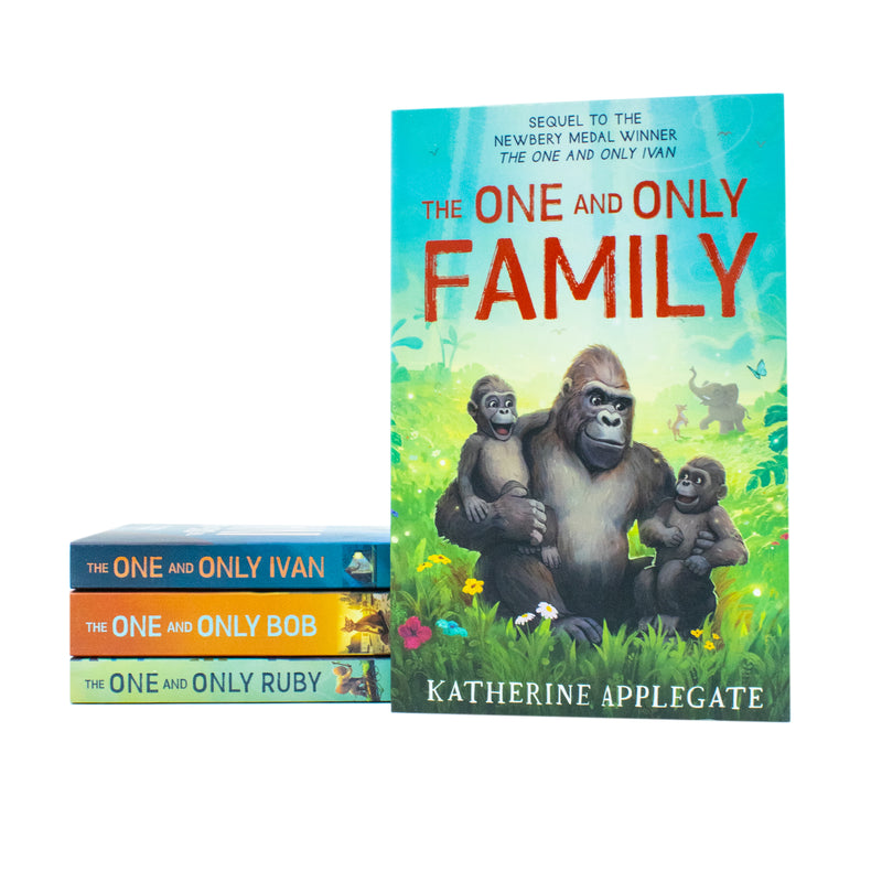 The One and Only Series 4 Books Collection Set By Katherine Applegate (One and Only Ivan)) - The Book Bundle